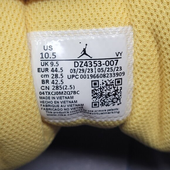 Jordan Max Aura 5 Cement Grey Anthracite DZ4353-007 US 10.5 Basketball Retro - Picture 15 of 15